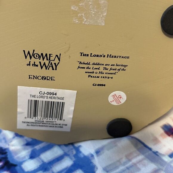 Women Of The Way Figure, Carved Resin, Encore, Title  “The Lords Heritage “ - Picture 2 of 9